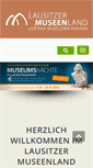 Mobile Screenshot of lausitzer-museenland.de